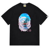 BAPE Ape Head Pattern Tee